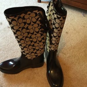 Coach Rain Boots
