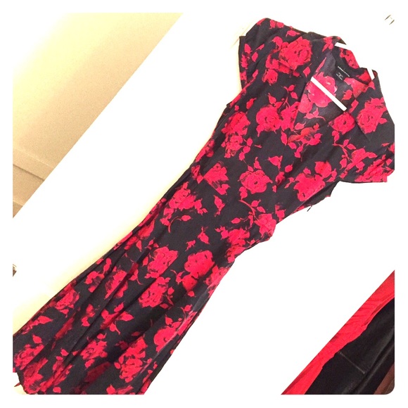 Silk wrap dress