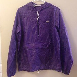 RARE Vintage Lacoste IZOD half-zip windbreaker