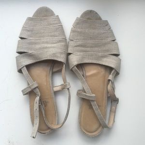 American Apparel Sling Back Cutout Sandals