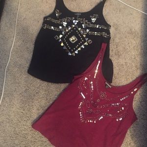 Two tank tops