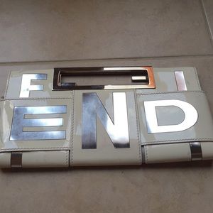 authentic Fendi clutch