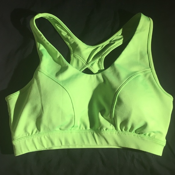 Lime green Tek Gear sports bra !