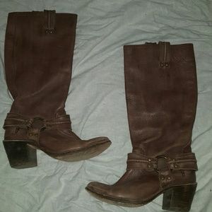 Tall Frye boots