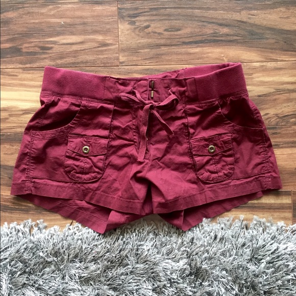 American Rag Cranberry/Maroon Shorts