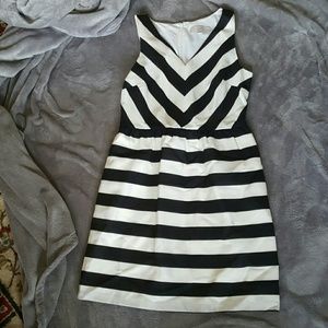 Loft Chevron Stripe dress