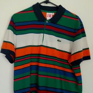 Lacoste Mens polo size 7