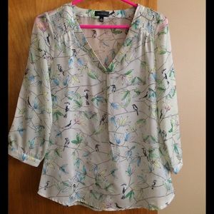 The LIMITED Sheer blouse