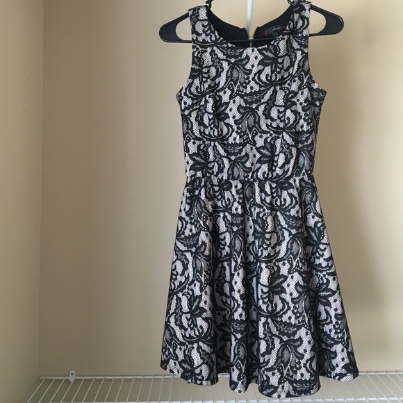 Cute Black Lace Dress!