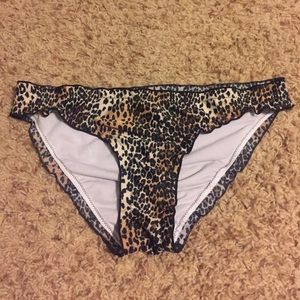 Cheetah full bathing suit bottoms