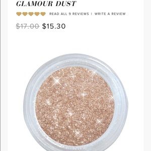 Too Faced Gold Glitter Eyeshadow