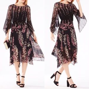 Brand New BCBGMaxAzria Flowy Printed Dress
