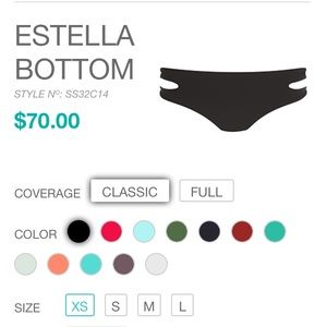 L*space black bikini bottoms