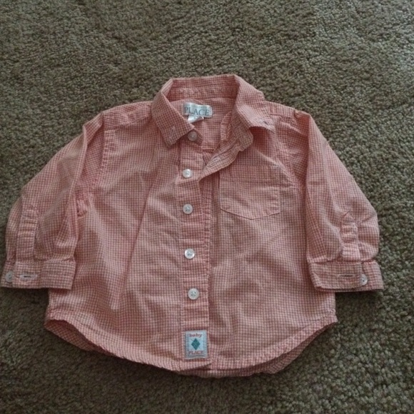 Lot of 2 Boys 3-6mo button-downs