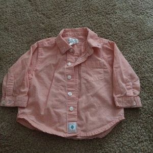 Lot of 2 Boys 3-6mo button-downs