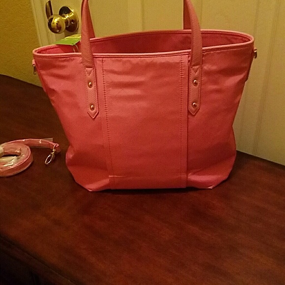 Vera Bradley Preppy Poly Satchel Bag NWT - Picture 2 of 4