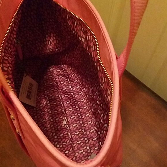 Vera Bradley Preppy Poly Satchel Bag NWT - Picture 3 of 4