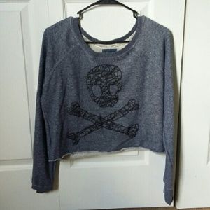 Papaya Crop Sweater