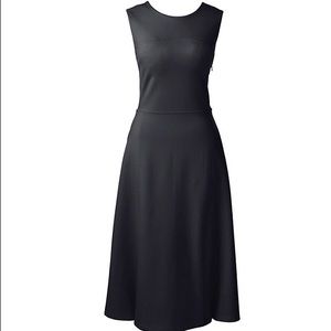 Lands' End Ponte A-Line Dress