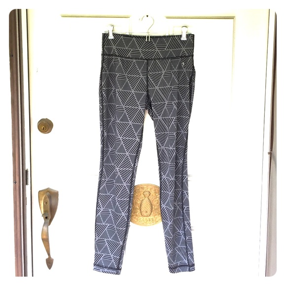 Print grey legging