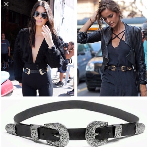 Double buckle belt