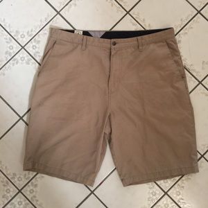 Tan volcom shorts