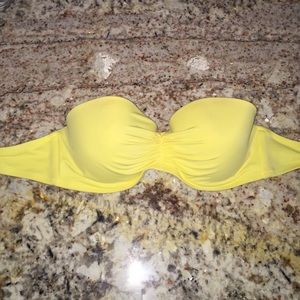 Yellow padded Vic secret bandeau