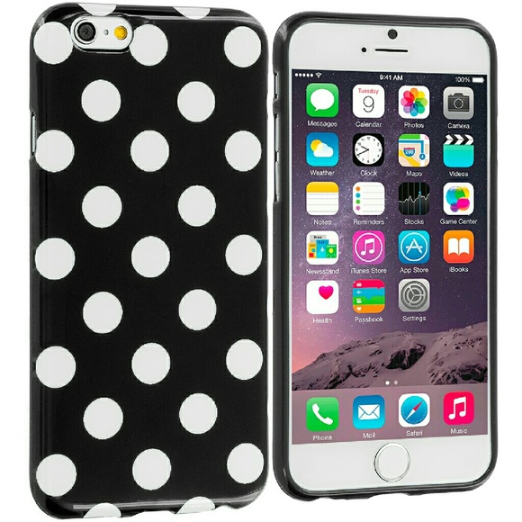 Polka Dot Phone 6 Case - Picture 2 of 3