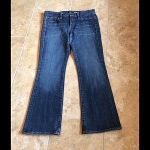 J Crew Bootcut Jeans! Stretch.💚💗Cool. Size 30 S
