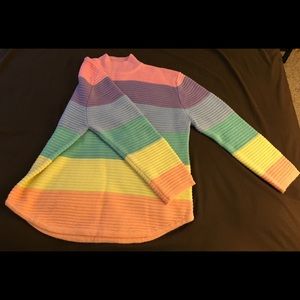 Unif Pastel Rainbow Oversized Sweater xs
