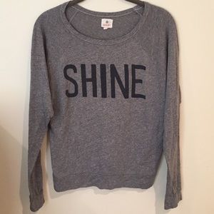 "Shine" long sleeve loungewear. Super comfy!
