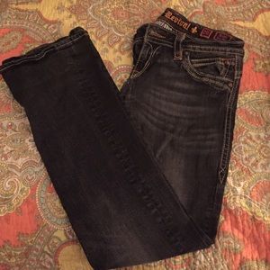 Rock Rubicam dark washed jeans