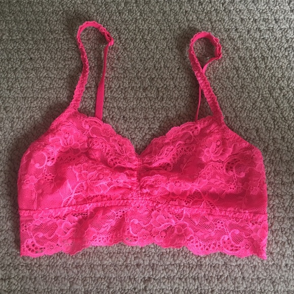 PINK bandeau bralette