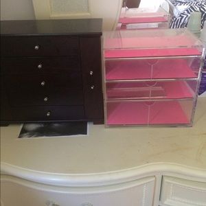 Makeup jewelry box & makeup organizer