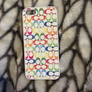 Coach iPhone 5/5s/SE case
