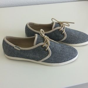 Soludos Woven Sand Sneakers in Black Herringbone