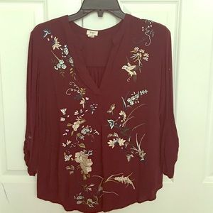 Anthropologie/Tiny brand blouse