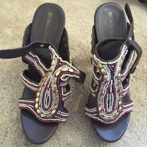 BCBG heels! Rarely worn!