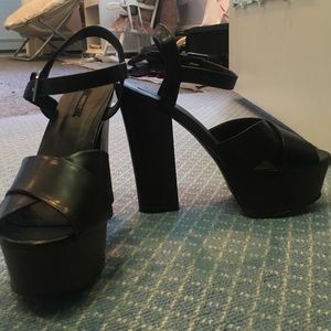 Forever 21 platform wedges