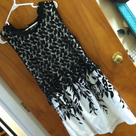 Black and White dress