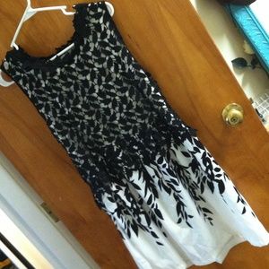 Black and White dress