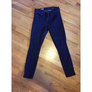 GAP true skinny dark wash jeans