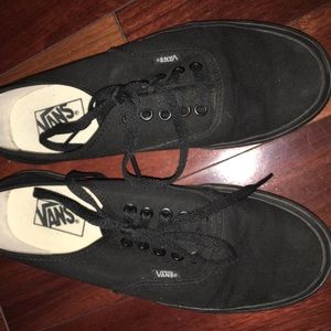 All black vans