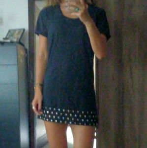 Vans Black T-shirt mini dress