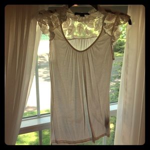 White, laces tank. Forever 21.