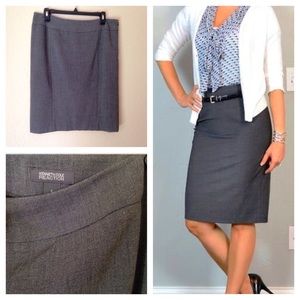 Gray Pencil Skirt • Kenneth Cole