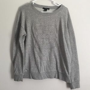 Grey sweatshirt