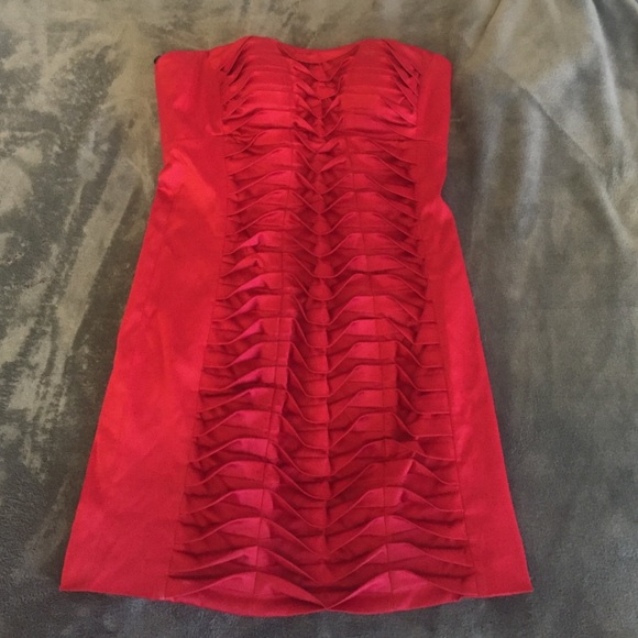 Knock out Red Bebe dress