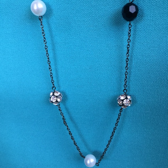 Multi Beaded Long Necklace