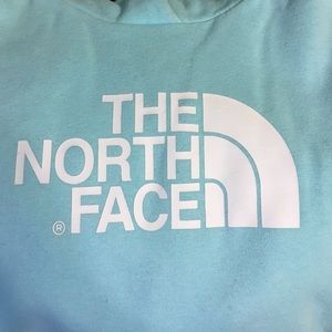 Turquoise North Face Hoodie